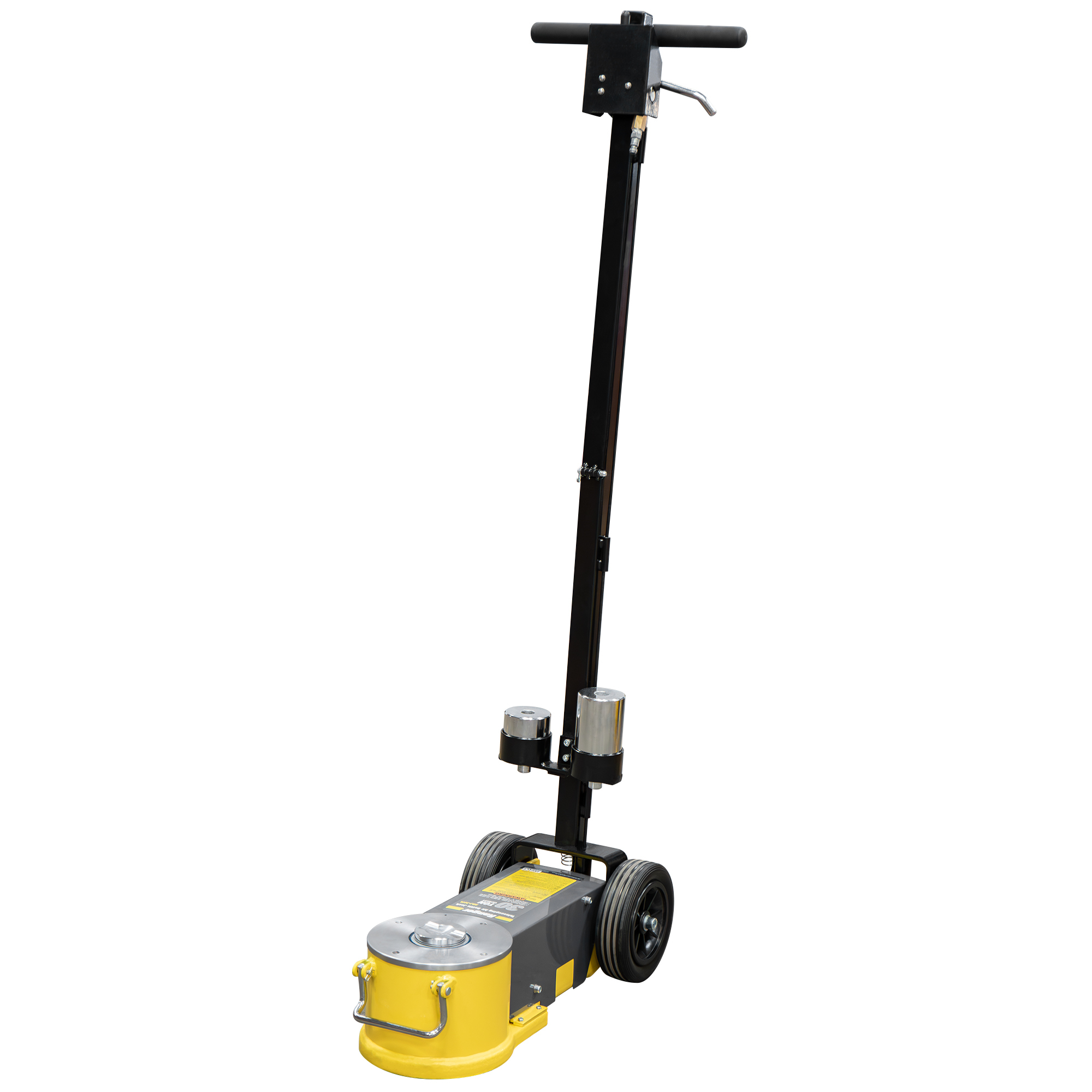 Ranger, 30-Ton Telescoping Air Bottle Floor Jack, Lift Capacity 30 Tons, Max. Lift Height 12 in, Power Source Air/Hydraulic, Model# RBJ-30TL